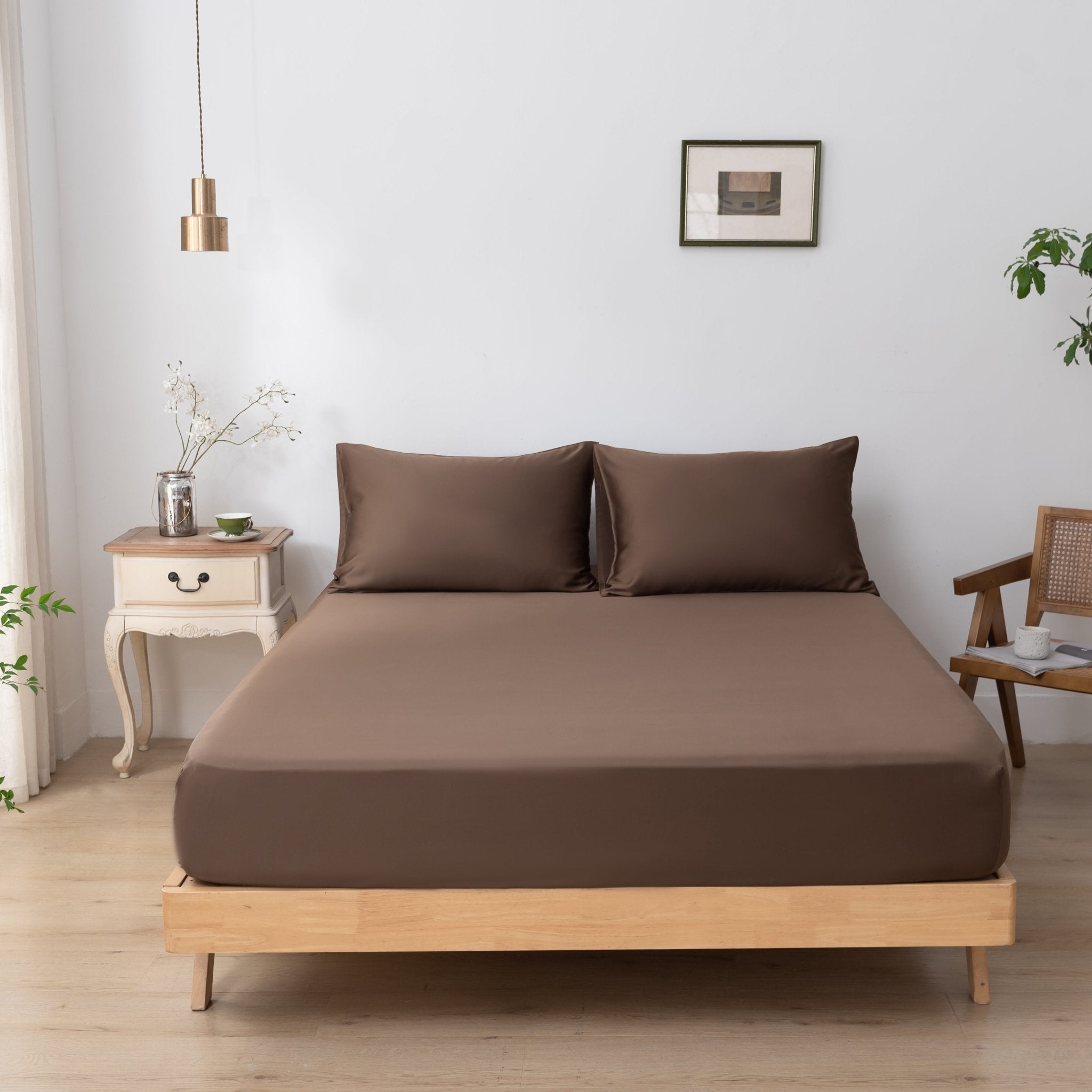 Tweepersoons Beddengoedset Xxl - Coffee Brown | Nordexahome - Nordexa Home