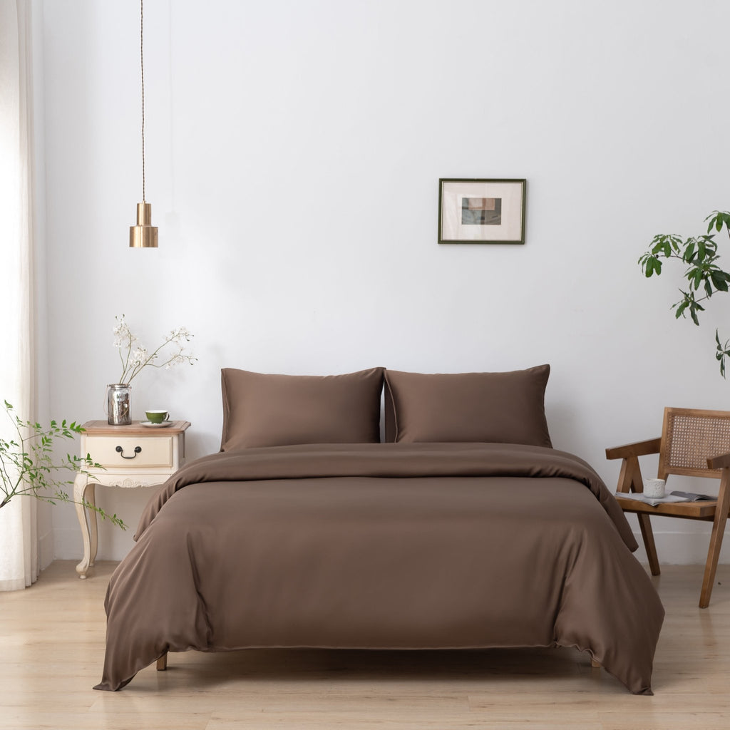 Tweepersoons Beddengoedset Xxl - Coffee Brown | Nordexahome - Nordexa Home