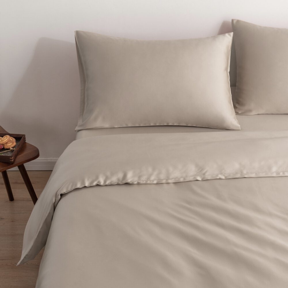 Eenpersoons Beddengoedset - Soft Taupe | Nordexahome - Nordexa Home