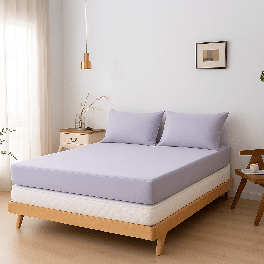 Hoeslaken (Topdekmatras) - Lavender Mist - Premium | Nordexahome - Nordexa Home
